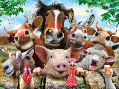 M.I.C. Marken. Ideen. Concepte. 3D Premium Effekt Selfie Puzzle - 100 Teile Motiv: Meine Farm 2 M.I.C. Marken. Ideen. Concepte. 3D Premium Effekt Selfie Puzzle - 100 Teile Motiv: Meine Farm - Image 2