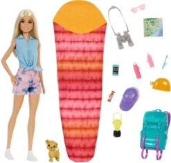 Barbie "Barbie Im Doppelpack" Set Inkl. Malibu Puppe, Hund & Zubehör