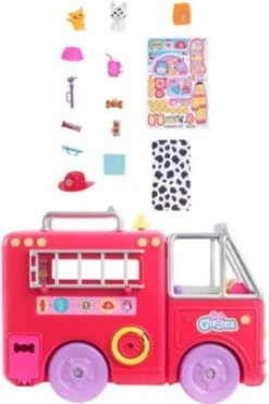 Barbie Chelsea Puppe (blond) Mit Feuerwehr Auto, Set Inkl. Zubehör -Spielzeug Geschaft 22095981 06