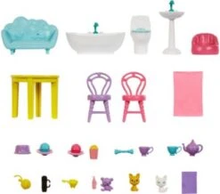 Barbie Chelsea Haus (pink), Set Inkl. Zubehör, Puppenhaus -Spielzeug Geschaft 22096130 03