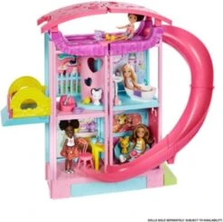 Barbie Chelsea Haus (pink), Set Inkl. Zubehör, Puppenhaus -Spielzeug Geschaft 22096130 04