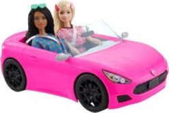 Barbie Auto Cabrio (pink), Puppenauto, Zubehör