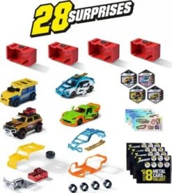 Majorette Tune Ups Series 2 - 4er Set Mit 28 Überraschungen, Spielzeugautos Aus Metall Zum Tunen, 4 Von 18 Autos Zum Sammeln Im Überraschungspack -Spielzeug Geschaft 22194666 04