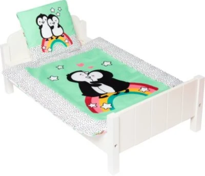 Heless Puppen-Bettdecke "Pinguin Pünktchen" (44 X 34 Cm) Mit Kissen (16 X 16 6 Heless Puppen-Bettdecke "Pinguin Pünktchen" (44 X 34 Cm) Mit Kissen (16 X 16 - Image 6