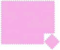 LittleTom Puzzlematte Pink 18 Teile