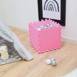 LittleTom Puzzlematte Pink 18 Teile -Spielzeug Geschaft 22402135 05