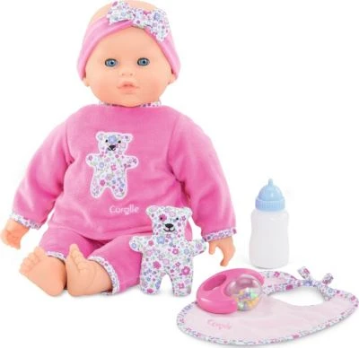 Corolle Mon Grand Poupon - Lucille Interaktiv Mit 8 Funktionen, Weichkörperpuppe Mit Schlafaugen, 42 Cm 1 Corolle Mon Grand Poupon - Lucille Interaktiv Mit 8 Funktionen, Weichkörperpuppe Mit Schlafaugen, 42 Cm