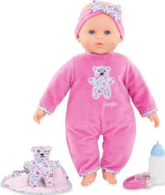 Corolle Mon Grand Poupon - Lucille Interaktiv Mit 8 Funktionen, Weichkörperpuppe Mit Schlafaugen, 42 Cm 2 Corolle Mon Grand Poupon - Lucille Interaktiv Mit 8 Funktionen, Weichkörperpuppe Mit Schlafaugen, 42 Cm - Image 2