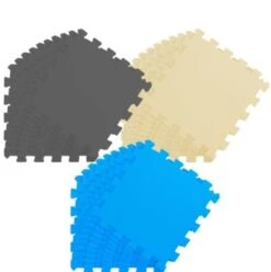 LittleTom Puzzlematte Kombi Grau Beige Dunkelblau 16792 + 16795 + 16794 27 Teile -Spielzeug Geschaft 22466788 04