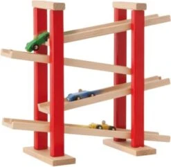 Eichhorn Auto-Rennbahn Mit 4 Fahrzeugen