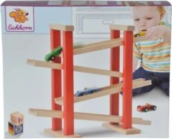 Eichhorn Auto-Rennbahn Mit 4 Fahrzeugen -Spielzeug Geschaft 2248001 05