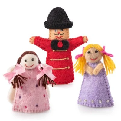 Naturling Fingerpuppen - Set Aus Filz 1 Naturling Fingerpuppen - Set Aus Filz