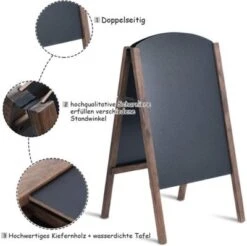 COSTWAY® Standtafel Klappbar -Spielzeug Geschaft 23070706 05