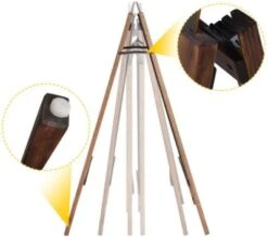 COSTWAY® Standtafel Klappbar -Spielzeug Geschaft 23070706 06