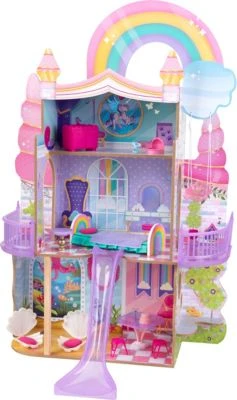 KidKraft Puppenhaus Regenbogen-Traum: Einhorn-Meerjungfrau