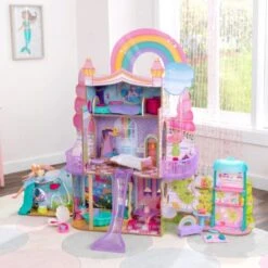 KidKraft Puppenhaus Regenbogen-Traum: Einhorn-Meerjungfrau 9 KidKraft Puppenhaus Regenbogen-Traum: Einhorn-Meerjungfrau -Spielzeug Geschaft 23295771 04