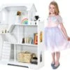 COSTWAY® Puppenhaus Kinderregal 81x29x116cm
