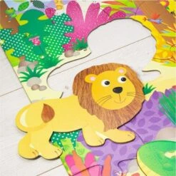 Jumbo Bodenpuzzle 33T Dschungel 60x90cm -Spielzeug Geschaft 23570570 03