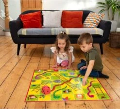 Jumbo Bodenpuzzle 36T Schlangen & Leitern 80x80cm -Spielzeug Geschaft 23570698 04