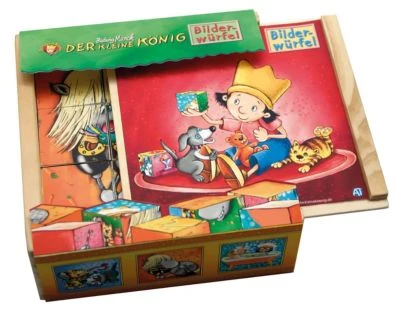 Trötsch Verlag Holz-Bilderwürfel "Der Kleine König" 1 Trötsch Verlag Holz-Bilderwürfel "Der Kleine König"