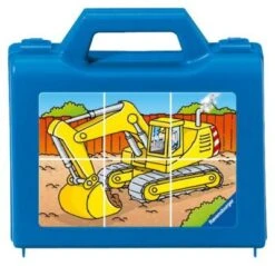 Ravensburger Würfel-Puzzle 6 Teile, 6 Motive, Inkl. Koffer, Fahrzeuge Im Einsatz