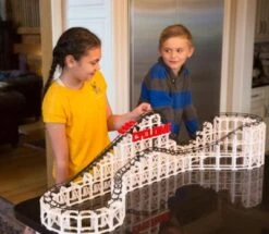 CDX Cyclone Block Roller Coaster - Achterbahn-Bausteinset 1012 Tlg. -Spielzeug Geschaft 24191553 03