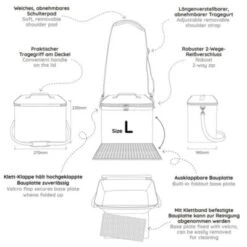 Fantifant Baustein-Tasche Für Große Klemmbausteine Z.B. Lego Duplo Tasche In L Oder XL -Spielzeug Geschaft 24341961 05