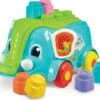 Clemmy - Baby-Elephant, Soft-Bausteine-Wagen