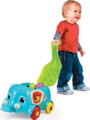 Clemmy - Baby-Elephant, Soft-Bausteine-Wagen 2 Clemmy - Baby-Elephant, Soft-Bausteine-Wagen - Image 2