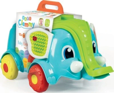Clemmy - Baby-Elephant, Soft-Bausteine-Wagen 4 Clemmy - Baby-Elephant, Soft-Bausteine-Wagen - Image 4