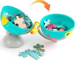 TOPBRIGHT Puzzle Weltkarte Mit Globus Zum Aufbewahren -Spielzeug Geschaft 24484400 03