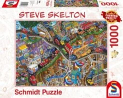 Schmidt Spiele Puzzle - Steve Seklton Alles In Bewegung (1000 Teile)