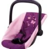 BAYER Puppenzubehör Autositz Schmetterling, Lila-pink