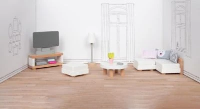Goki Puppenmöbel Style, Wohnzimmer 2 Goki Puppenmöbel Style, Wohnzimmer - Image 2