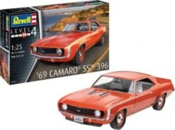 69 Camaro® SS™ 396, Revell Modellbausatz Im Maßstab 1:25, 111 Teile, 18,9 Cm