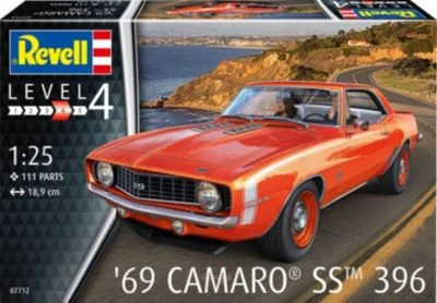 69 Camaro® SS™ 396, Revell Modellbausatz Im Maßstab 1:25, 111 Teile, 18,9 Cm 2 69 Camaro® SS™ 396, Revell Modellbausatz Im Maßstab 1:25, 111 Teile, 18,9 Cm - Image 2