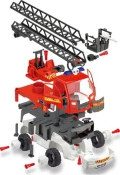 Feuerwehrauto Leiterwagen , Revell First Construction, Bausatz Für Kinder Ab 4 Im Maßstab 1:20, 74 Teile, 30 Cm -Spielzeug Geschaft 24914947 06