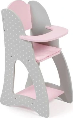 CHIC 2000 Puppen-Hochstuhl, Puntos Grey