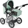 CHIC 2000 Kombi-Puppenwagen LENI, Melange Anthrazit-mint