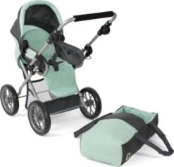 CHIC 2000 Kombi-Puppenwagen LENI, Melange Anthrazit-mint 7 CHIC 2000 Kombi-Puppenwagen LENI, Melange Anthrazit-mint -Spielzeug Geschaft 24957762 04
