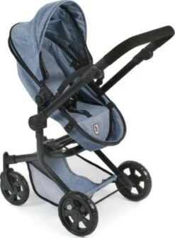 CHIC 2000 Kombi-Puppenwagen MIKA,, Jeans Blue -Spielzeug Geschaft 24957766 03