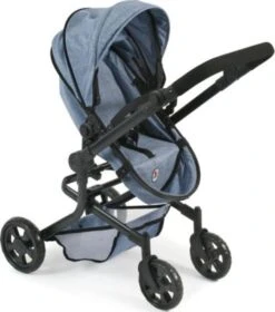 CHIC 2000 Kombi-Puppenwagen MIKA,, Jeans Blue -Spielzeug Geschaft 24957766 05