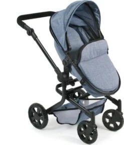 CHIC 2000 Kombi-Puppenwagen MIKA,, Jeans Blue -Spielzeug Geschaft 24957766 06