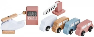 Mamabrum Holzparkplatz Mit 3 Ebenen Und Hubschrauberlandeplatz, Spielgarage Holzgarage Mit 4 Autos 6 Mamabrum Holzparkplatz Mit 3 Ebenen Und Hubschrauberlandeplatz, Spielgarage Holzgarage Mit 4 Autos - Image 6