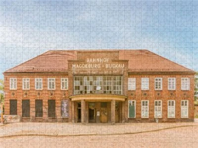CALVENDO® Puzzle CALVENDO Puzzle Bahnhof Buckau, 1928 - 1000 Teile Foto-Puzzle Für Glückliche Stunden 3 CALVENDO® Puzzle CALVENDO Puzzle Bahnhof Buckau, 1928 - 1000 Teile Foto-Puzzle Für Glückliche Stunden - Image 3