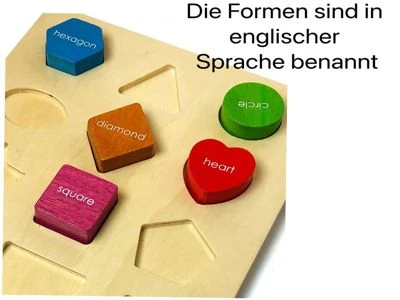LK Trend & Style Lege Puzzle Formen Lege Holzpuzzle 1 LK Trend & Style Lege Puzzle Formen Lege Holzpuzzle