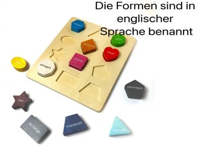 LK Trend & Style Lege Puzzle Formen Lege Holzpuzzle 2 LK Trend & Style Lege Puzzle Formen Lege Holzpuzzle - Image 2