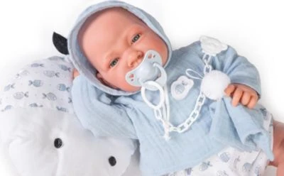 JUAN ANTONIO Munecas Neugeborene Puppe - Antonio Juan, 42 Cm 2 JUAN ANTONIO Munecas Neugeborene Puppe - Antonio Juan, 42 Cm - Image 2