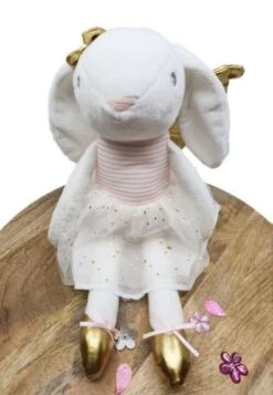 CreaDesign Kuscheltier Hase Ballerina Mit Name Personalisiert -Spielzeug Geschaft 25355093 03