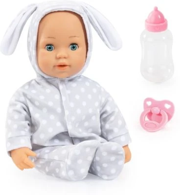 BAYER Anna First Words Baby 38 Cm, Grau 1 BAYER Anna First Words Baby 38 Cm, Grau